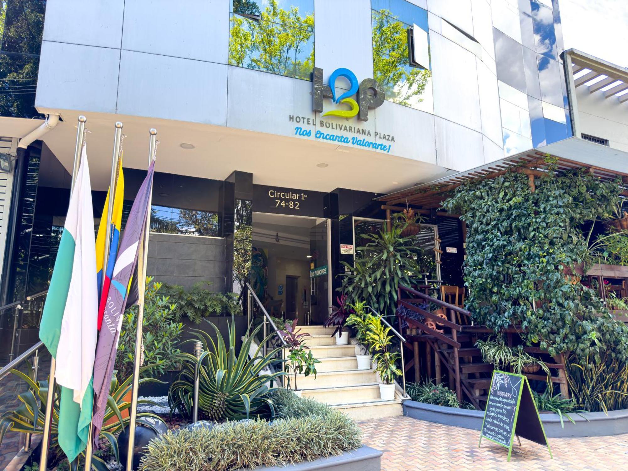 Hotel Bolivariana Plaza Medellín Eksteriør bilde